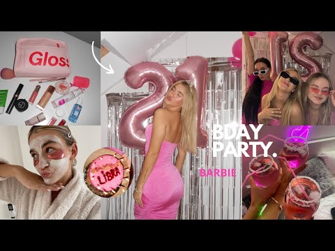 moje 21 urodziny🎀🥳✨⭐️💗 *BARBIE THEME*
