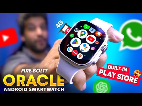 *WATCH BEFORE BUYING* Fire-Boltt ORACLE Smartwatch Review! ⚡️ Better 4G LTE Android Smartwatch?