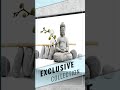 Buddha Monk Zen Stones Bathroom Wall Art | Bathroom Wall Decor | Bathroom Canvas Art Prints | Can...