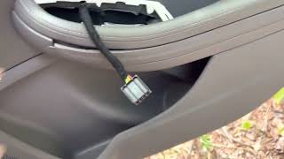 2015 Chevy Malibu - how to remove door panel and side mirror