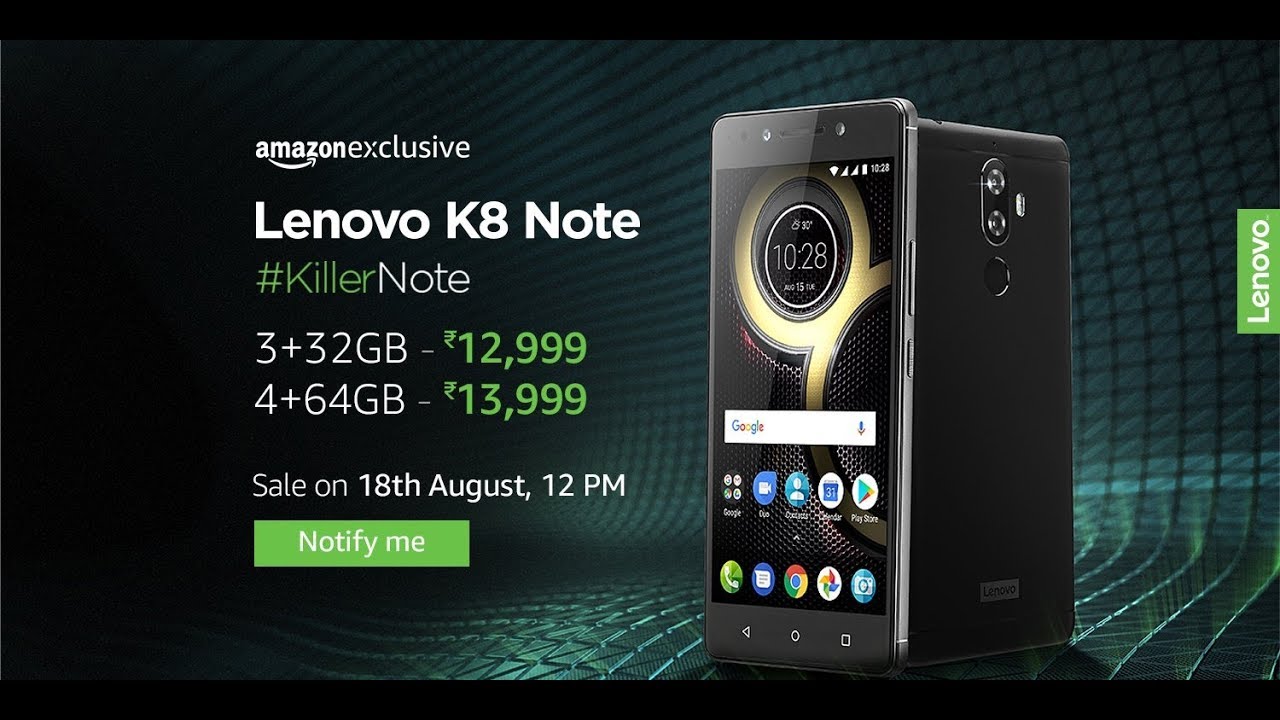 LENOVO K8 NOTE - Review