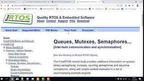 RTOS   mutex vs binary semaphore