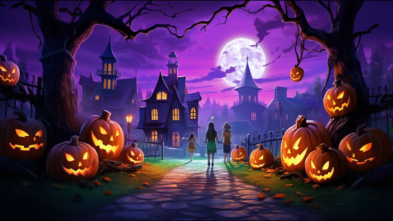 Relaxing HalloweenThemed Music to Sleep or Storytelling Cozy