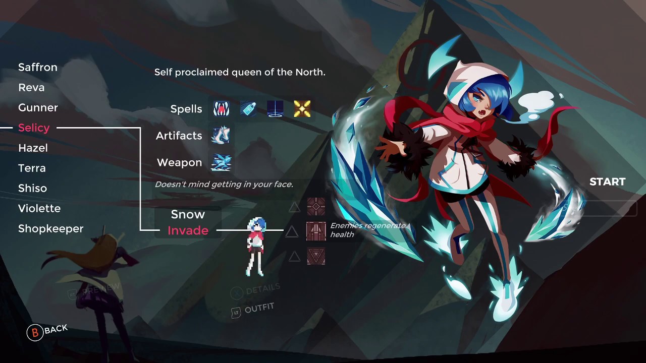 One Step From Eden Gameplay - Invade Selicy (Hell Pass 8 Runs - Part 4)