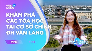 Khám phá các tòa học tại Cơ sở chính Đại học Văn Lang | Khởi Động Tuần Mới Tập 25