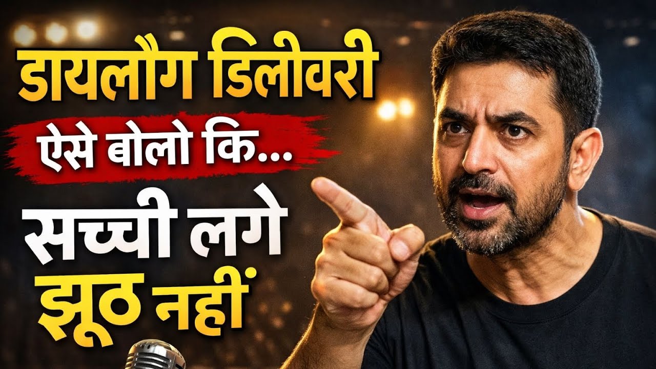 Dialogue delivery in acting