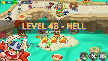 King of Defense 2: Level 48 HELL / IMPOTENT / GAMEPLAY GUIDE