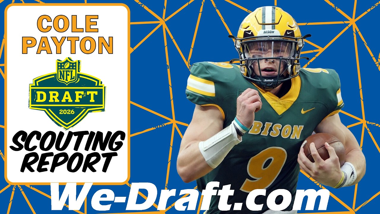 Cole Payton Draft Evaluation | Athletic Dual-Threat FCS QB