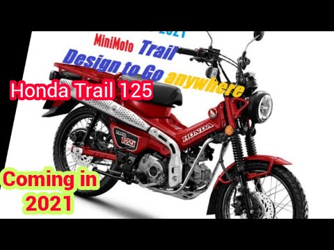 The Honda Trail 125 is coming in 2021 - YouTube