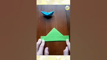 Origami Paper Boat Easy #shorts