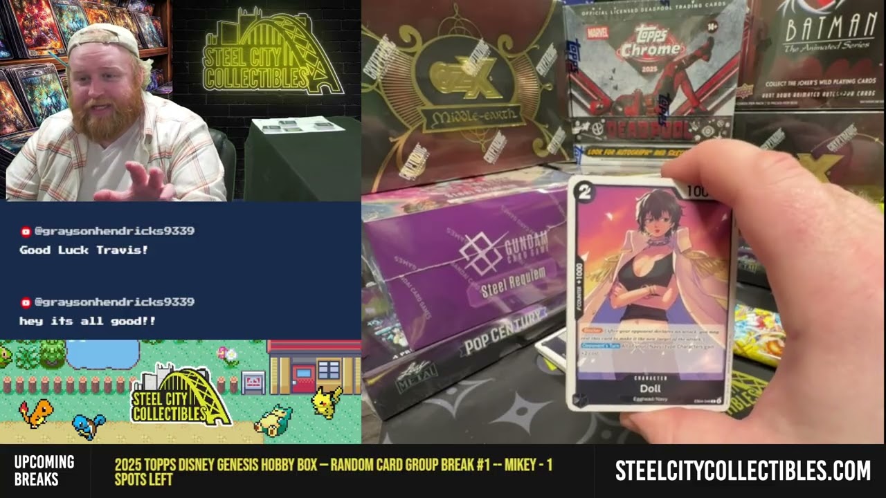 One Piece Adventure on Kami's Island Booster Box -- Random 4-Pack group Break #1 -- Mikey