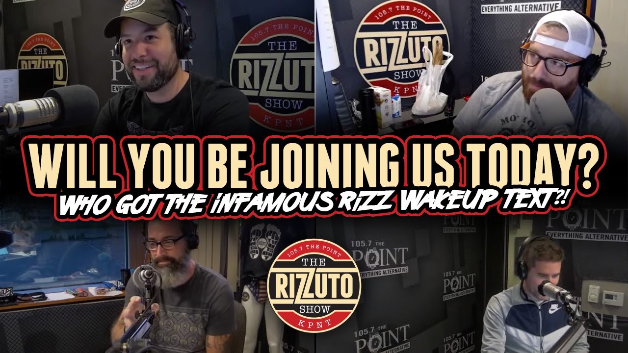 Will you be joining us today?! WHO got the infamous wakeup text from