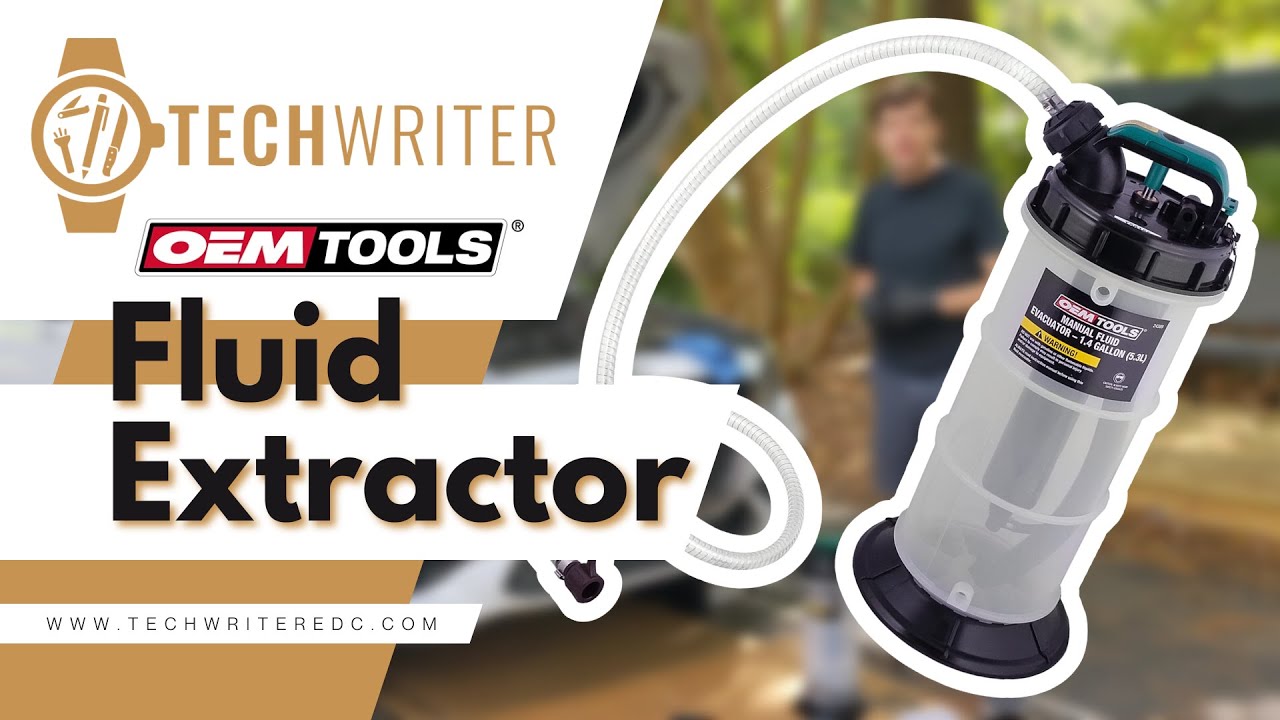 OEM Tools #24937 Fluid Extractor Review and Test 