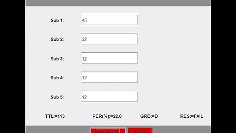 Java GUI Project | JFrame Student Result Calculation Program | Beginner to Advanced