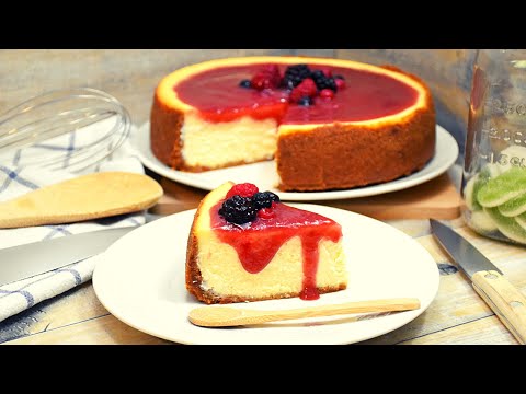 Video: Cheesecake - Postre De Queso Americano