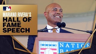 Mariano Rivera is inducted into the Hall of Fame