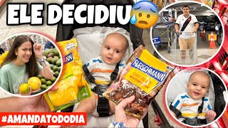 MEU BEBÊ DECIDIU NOSSAS COMPRAS!! 😰 *AMANDA TODO DIA* 🎉