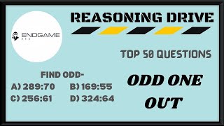 ODD ONE OUT == SSC REASONING Top Previous Year Questions