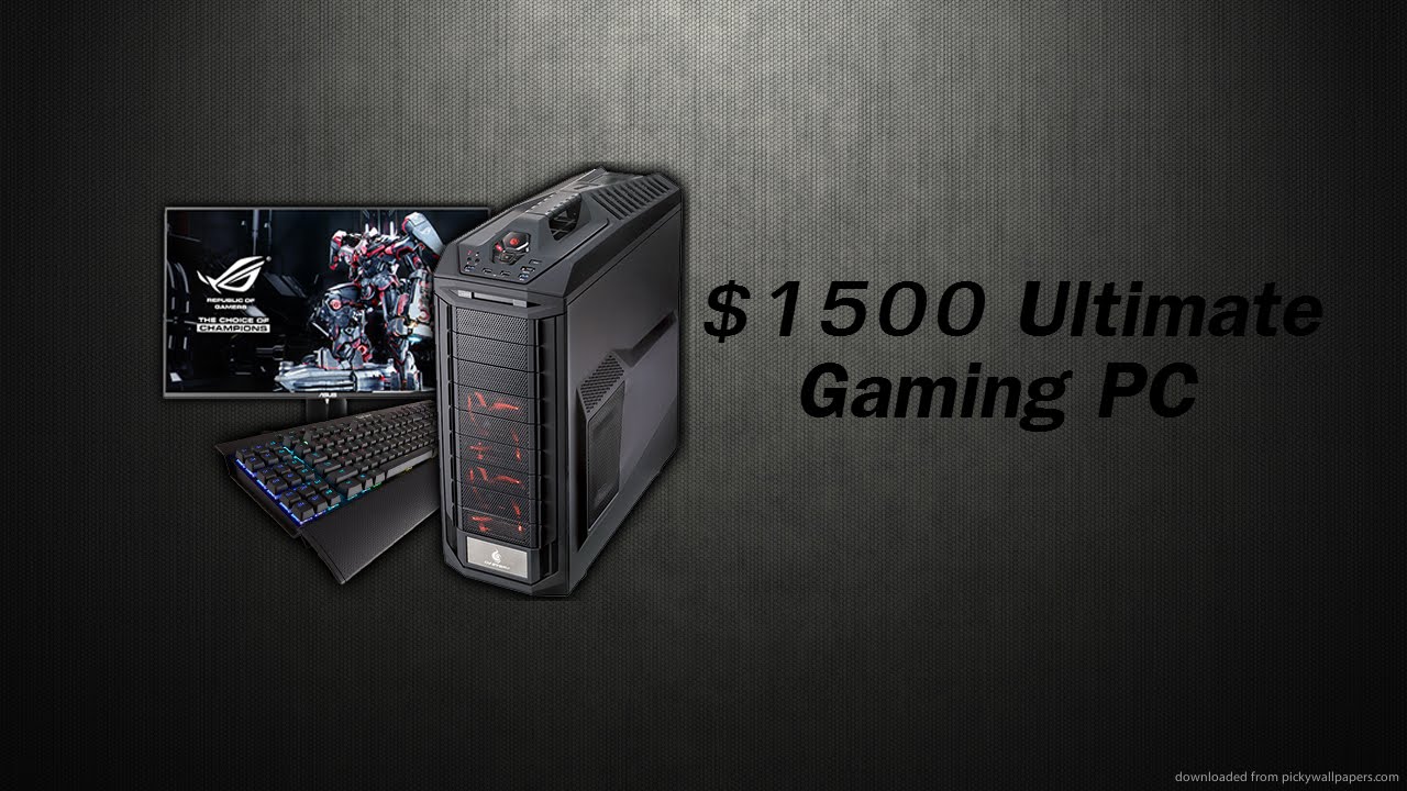 Curved Best Pc To Build For 1500 with Dual Monitor