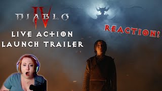 Diablo IV | Live Action Launch Trailer | Reaction