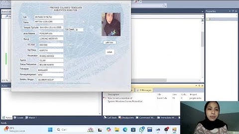 MEMBUAT APLIKASI KTP MENGGUNAKAN MICROSOFT VISUAL STUDIO 2010