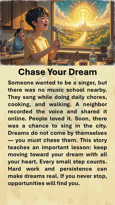 Kejar Impianmu #shorts #bahasainggris #englishmerl #bacaanbahasainggris #tatabahasainggris #pendi...