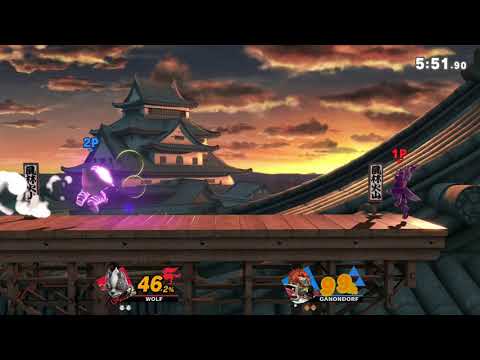 【スマブラSP】ウルフ　メテオ