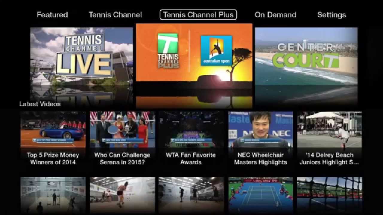 live tv tennis channel