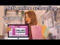 My last day of homeschooling! I left online school | Ruby Rose UK