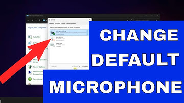 How to Change the Default Microphone in Windows 11