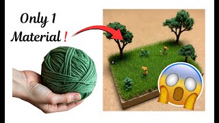 How to make artificial grass using only 1 material, artificial grass for school projects & 3d models