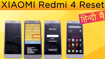 How to Reset XIAOMI Redmi 4 in Hindi?2 method to reset redmi 4 in Hindi.
