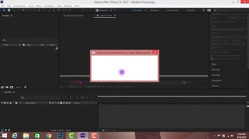 How to Import One After Effects video and Composition into Another Project | import video