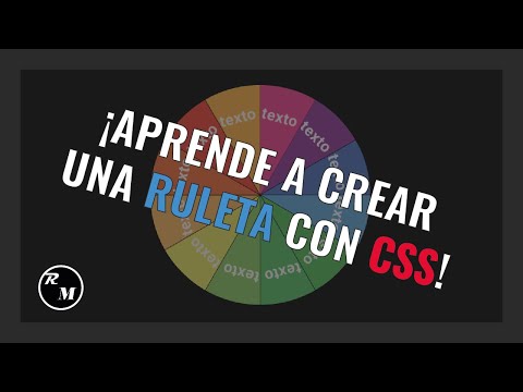 Animaciones, Transformaciones y Deformaciones con CSS | ¡Aprende a hacer una ruleta!