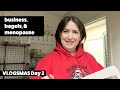 VLOGSMAS DAY 2 - Chatting business, bagels, and menopause! [2025]