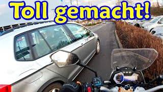 Steine auf Auto geworfen, Irrer Radfahrer und Motorrad übersehen| DDG Dashcam Germany | #365