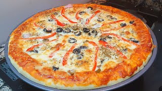 Seafood Pizza Homemade