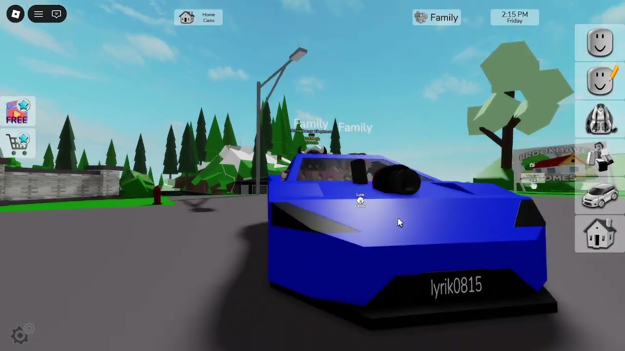 me and my lyrik today we will play brookhaven