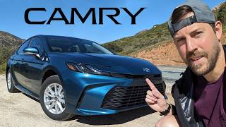 *TESTED* This "basic" 2025 Toyota Camry LE just BLEW me away...A Budget Lexus ES?! screenshot 5