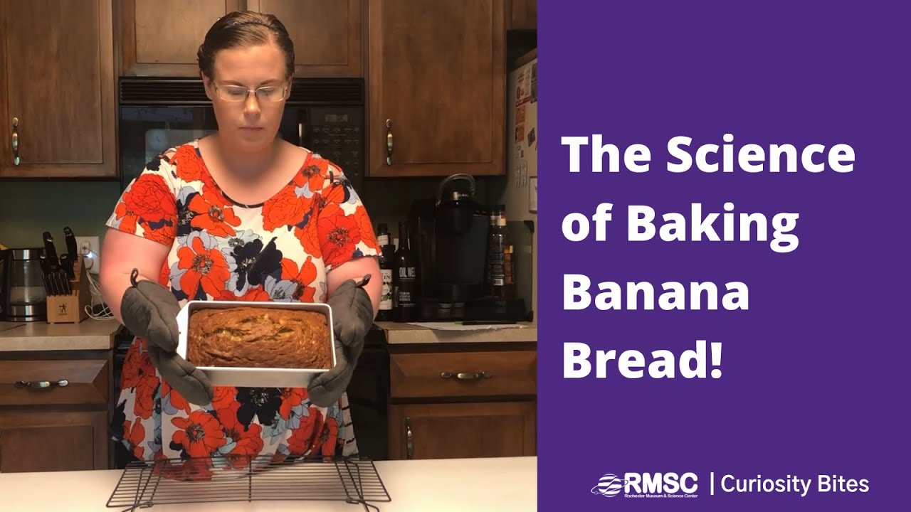 Science at Home: Baking Banana Bread! - YouTube