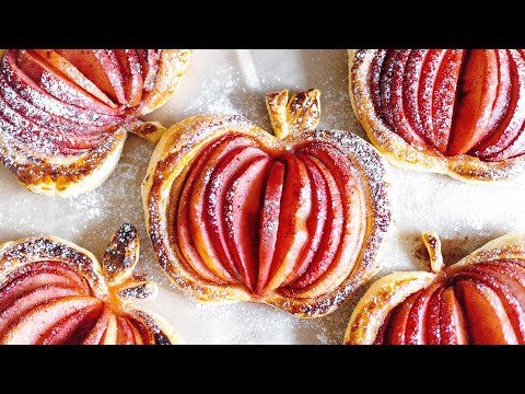 Яблочный пирог из слоеного теста. Вкуснее, чем шарлотка с яблоками!