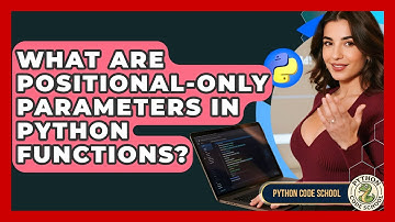 What Are Positional-only Parameters In Python Functions? - Python Code School