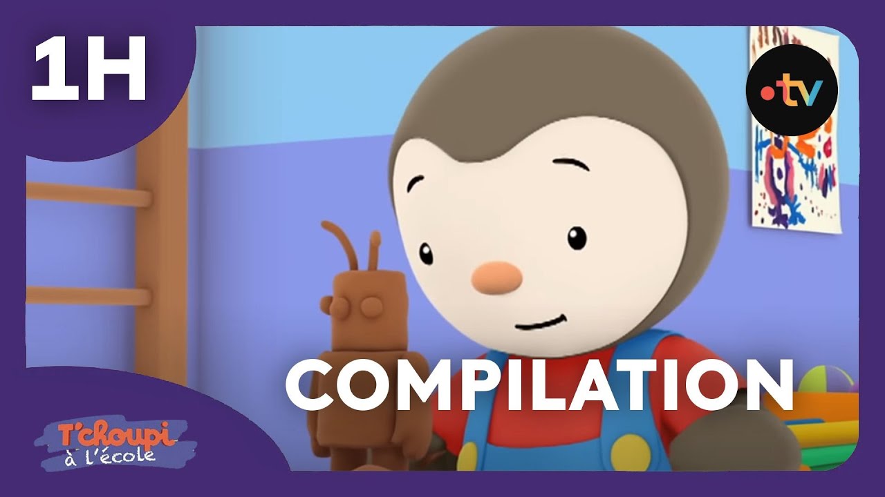 T’Choupi à l’école 🐧 COMPILATION : Mister T'Choupi et autres épisodes 🐧 1h dessins animés
