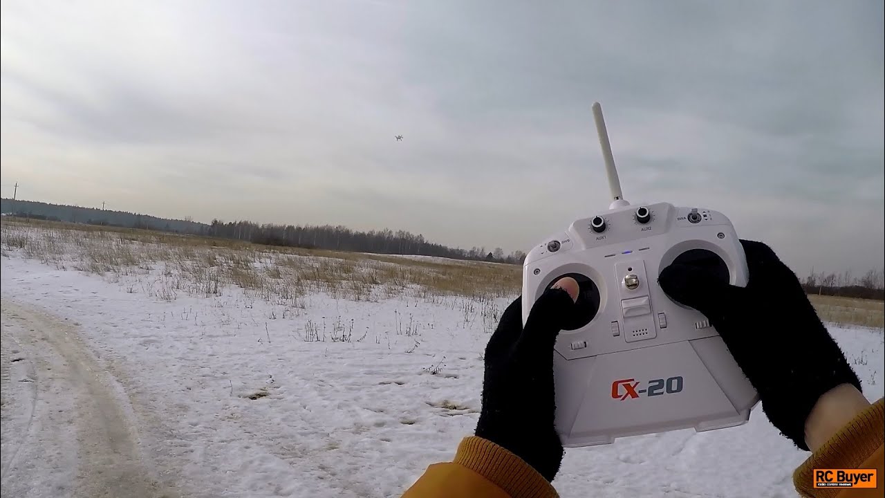 Дешевый квадрокоптер с GPS, Cheerson CX-20 ... режимы, калибровка, возврат