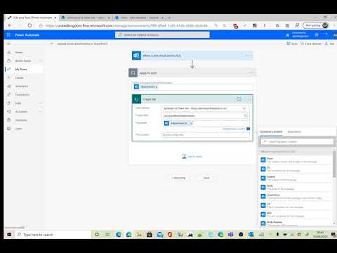 Power Automate - How To Upload Email Attachments To SharePoint