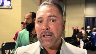 SPEED WAS TOO MUCH - De La Hoya REACTS to Benavidez KO vs Zurdo Ramirez!