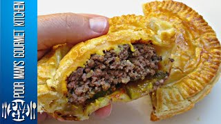Cheese Burger Pot Pie - Beef and Cheese Pot Pie Recipe - PoorMansGourmet