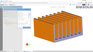 How to do a thermal analysis in SIMSOLID Cloud