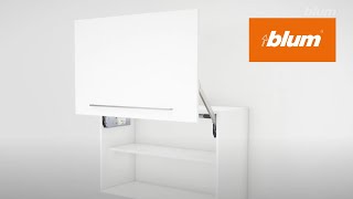 How to assemble lift up lift system AVENTOS HL top? | Blum