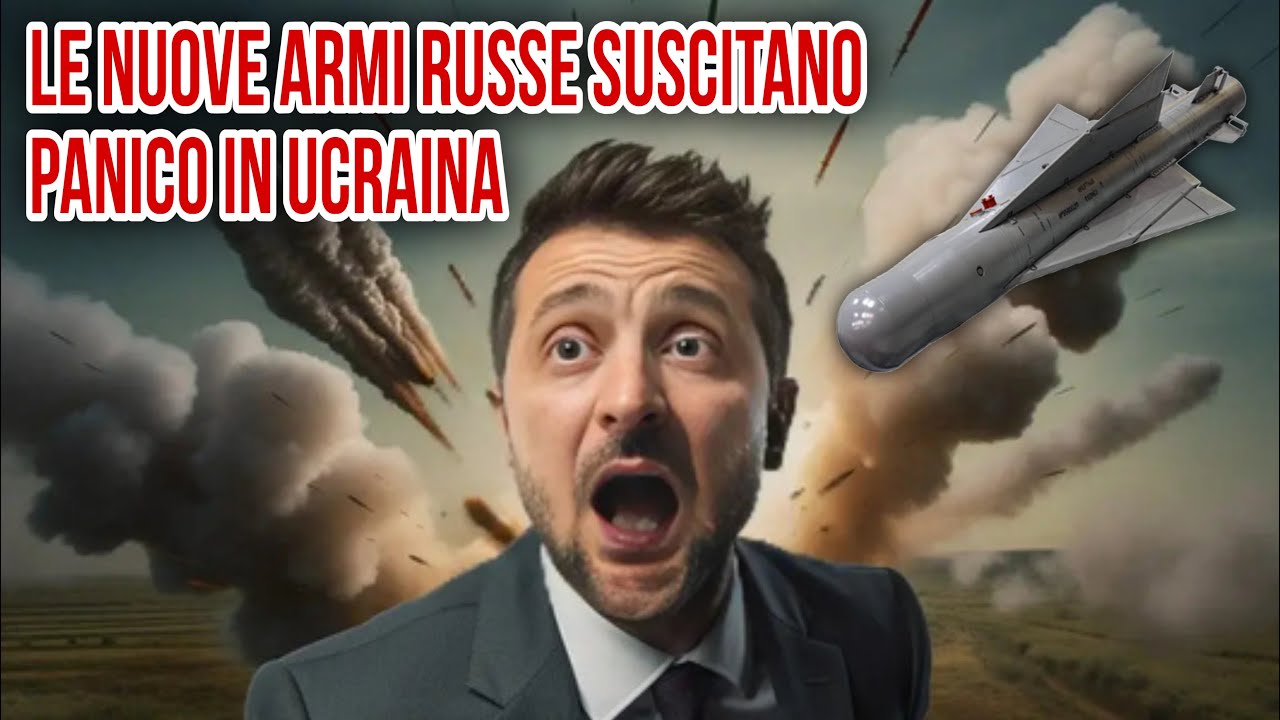 LE NUOVE ARMI RUSSE SUSCITANO PANICO IN UCRAINA. 